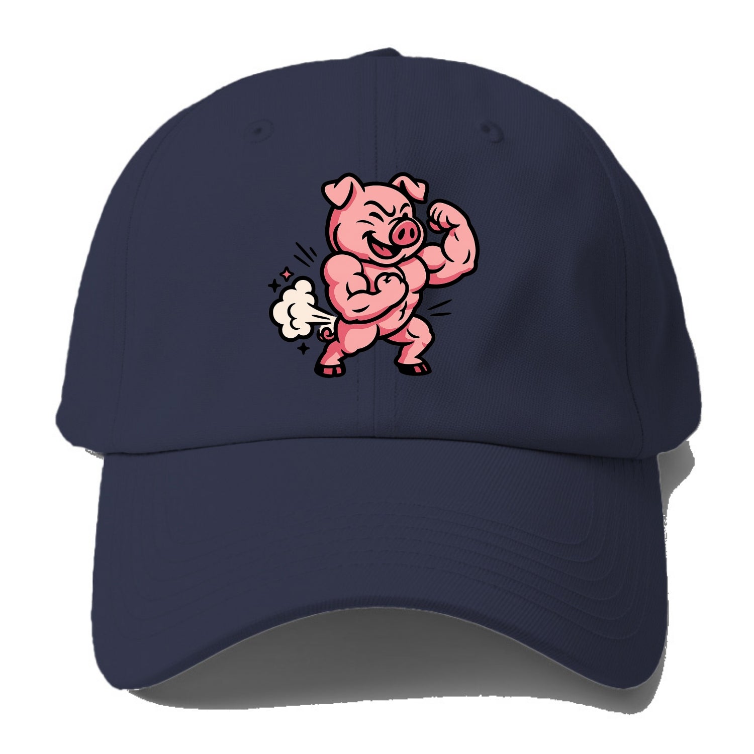 Strong Pig - Baseball Cap For Big Heads - Twilight Navy(Blue)