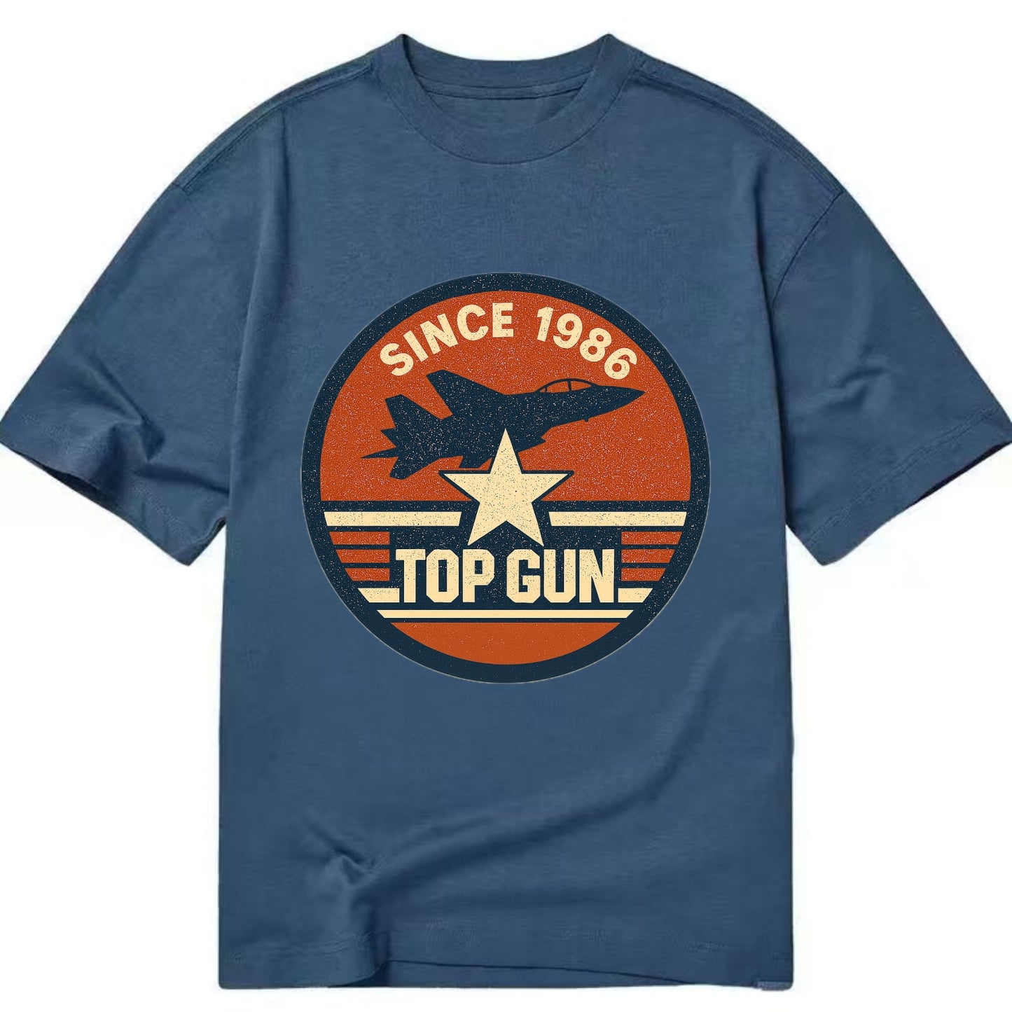 Top Gun Since 1986 - Classic T-shirt - Twilight Navy(Blue)