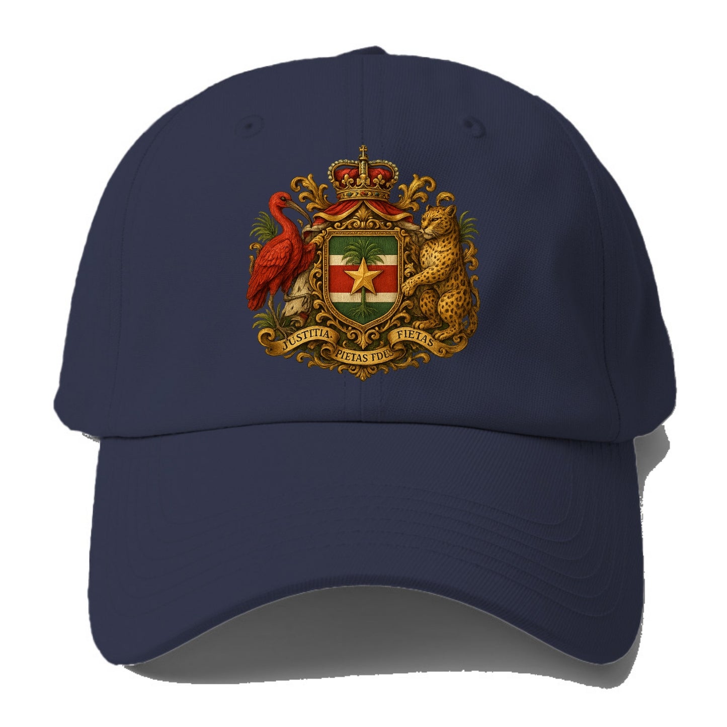 Suriname Star Emblem  - Baseball Cap For Big Heads - Twilight Navy(Blue)