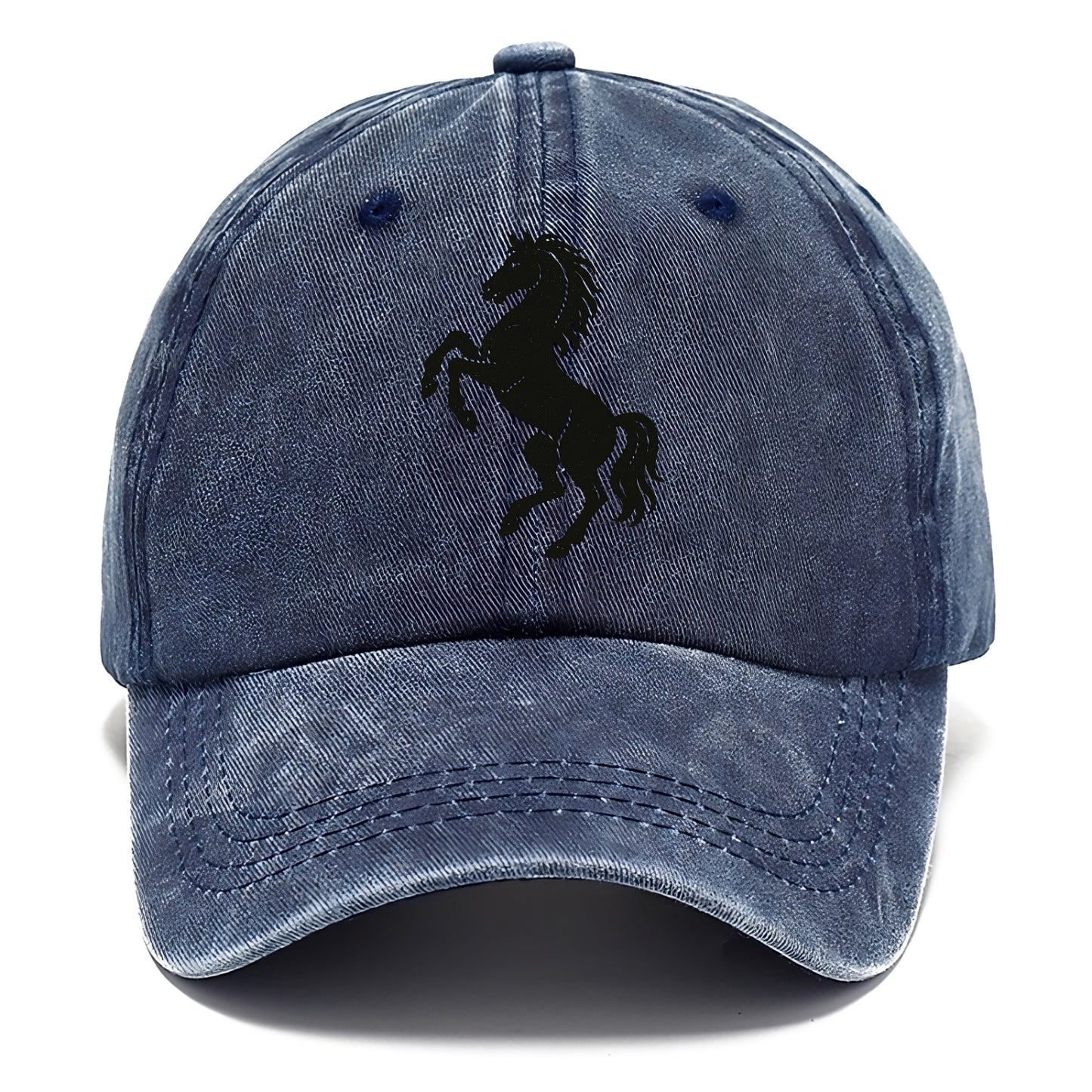 Stallion rearing on hind legs - Classic Cap - Twilight Navy(Blue)