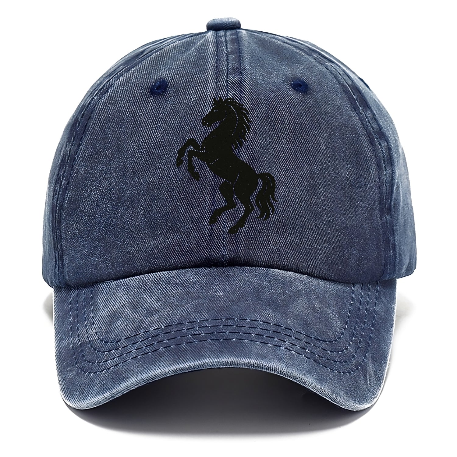 Stallion rearing on hind legs - Classic Cap - Twilight Navy(Blue)