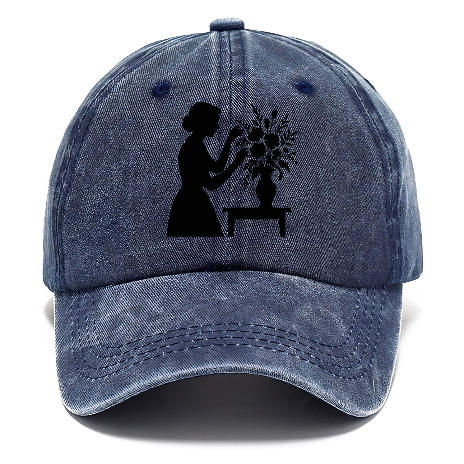 Florist arranging dramatic bouquet - Classic Cap - Twilight Navy(Blue)