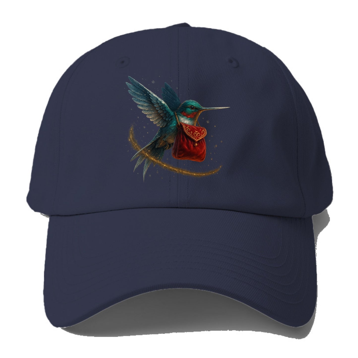 Frostbite Hummingbird Courier  - Baseball Cap - Twilight Navy(Blue)