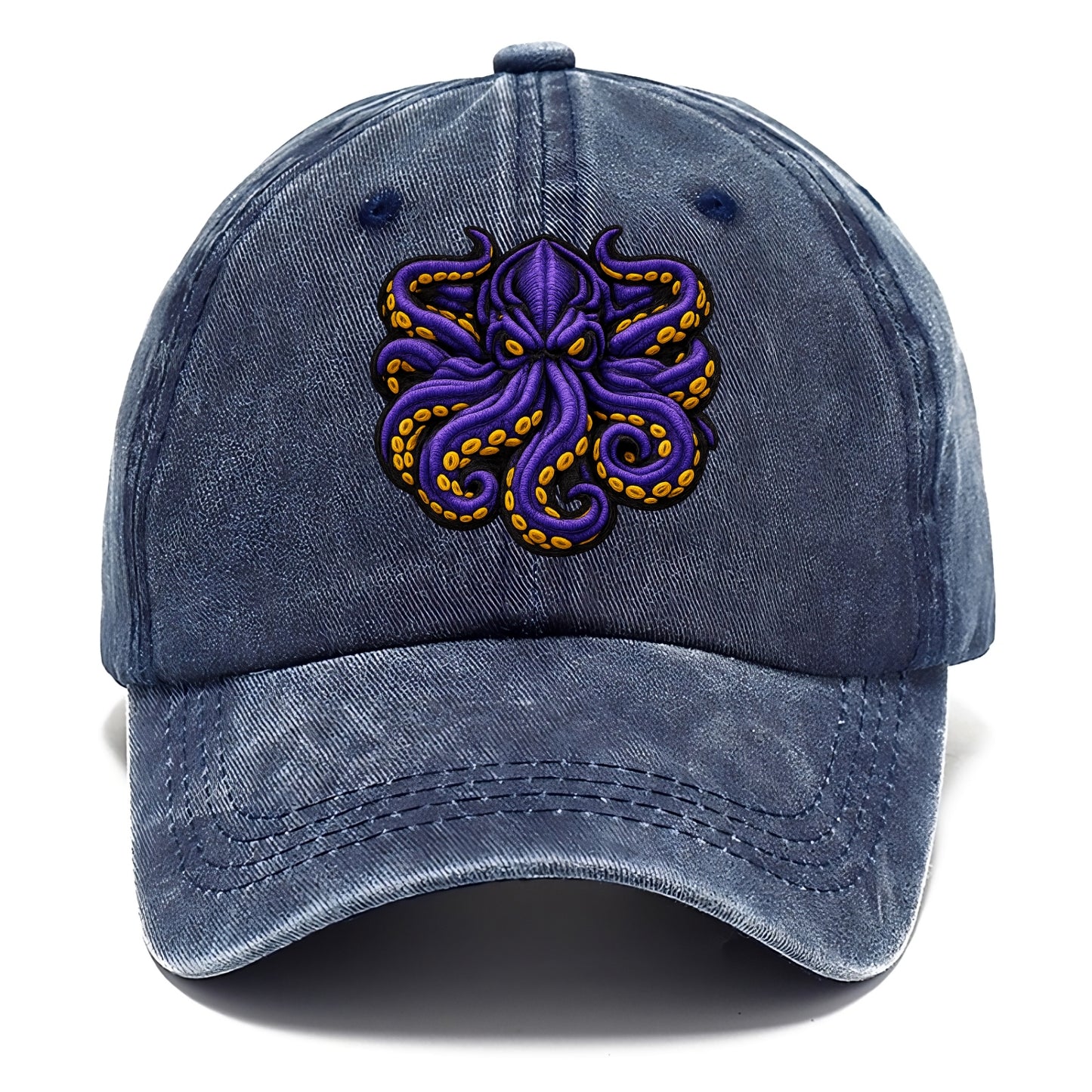 KRAKEN TENTACLES - sea monster in purple and black , deep sea - Classic Cap - Twilight Navy(Blue)