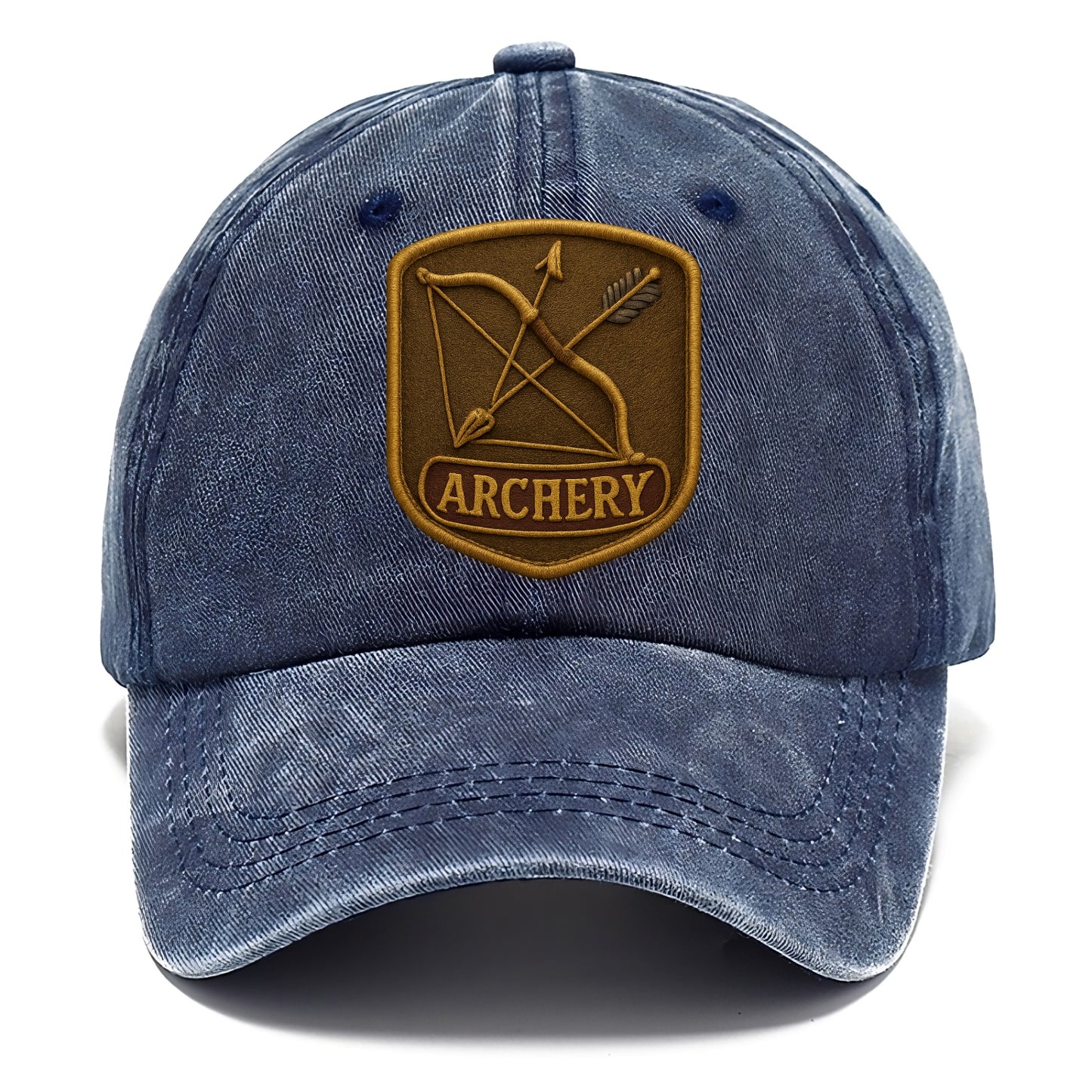 Bow and arrow crossed - archery enthusiast - Classic Cap - Twilight Navy(Blue)