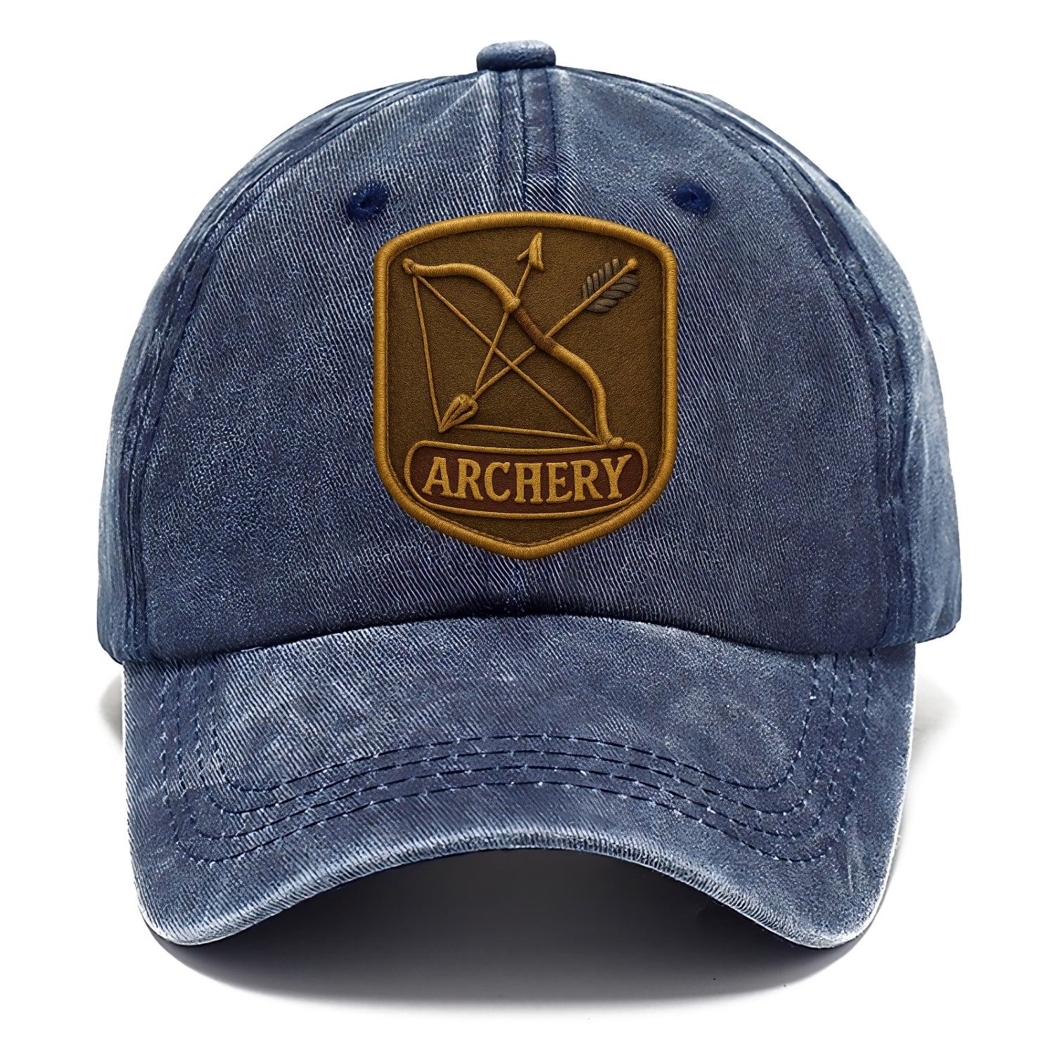 Bow and arrow crossed - archery enthusiast - Classic Cap - Twilight Navy(Blue)