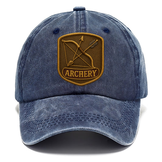 Bow and arrow crossed - archery enthusiast - Classic Cap - Twilight Navy(Blue)