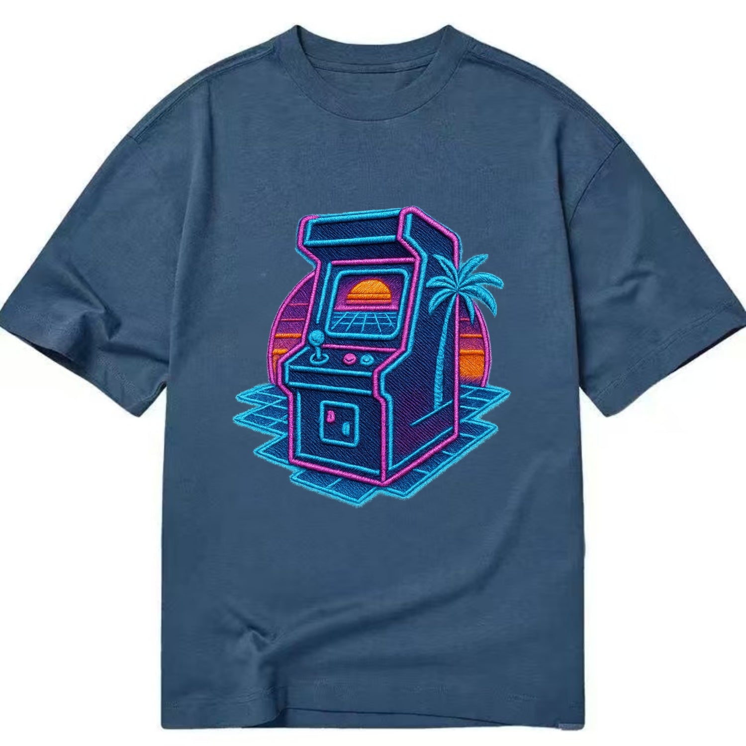 Arcade Machine - Classic T-shirt - Twilight Navy(Blue)