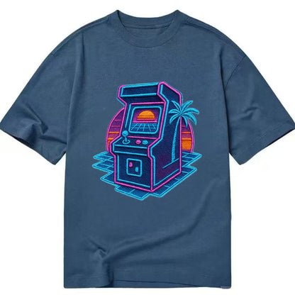 Arcade Machine - Classic T-shirt - Twilight Navy(Blue)