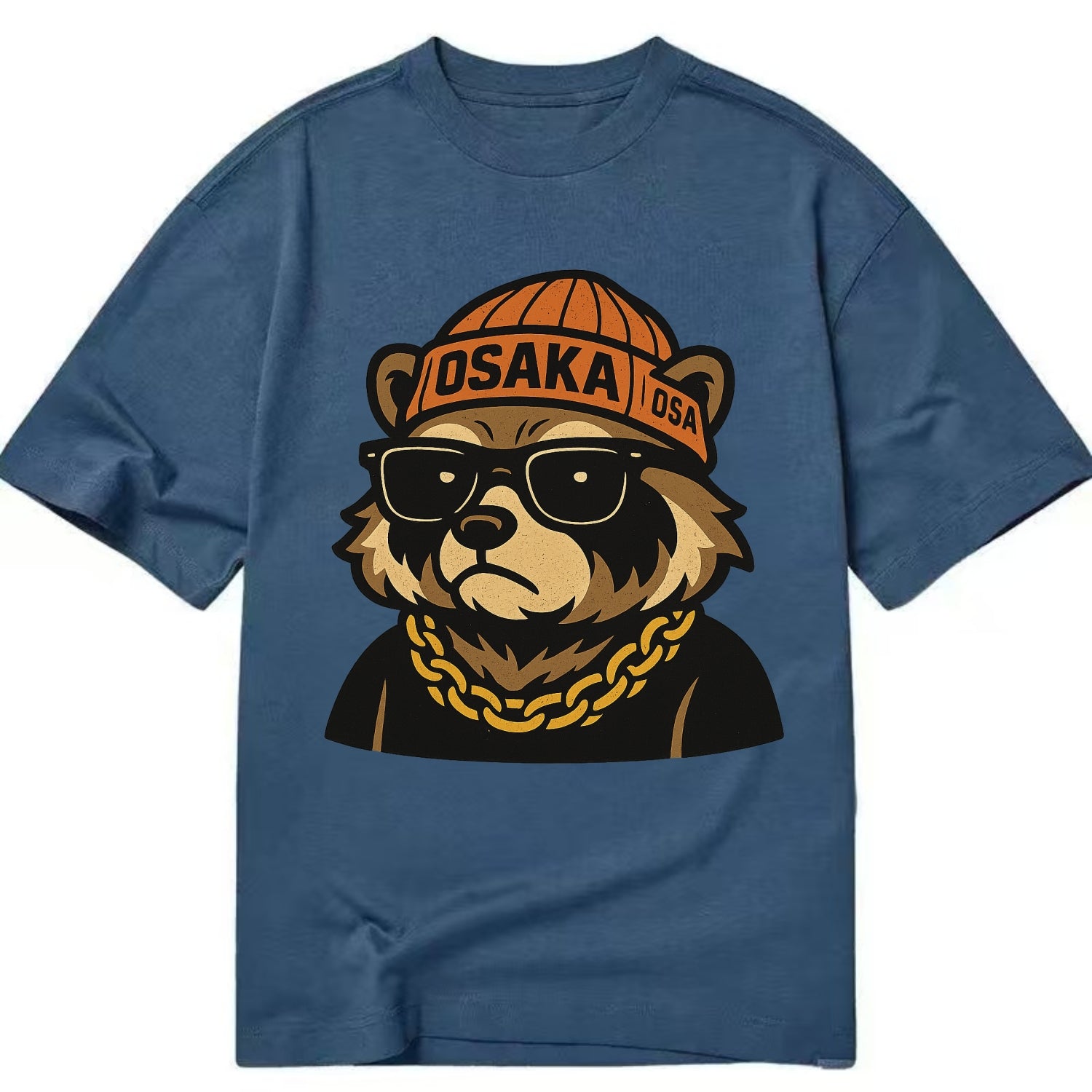 Osaka Tanuki - Classic T-shirt - Twilight Navy(Blue)
