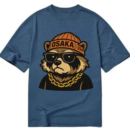 Osaka Tanuki - Classic T-shirt - Twilight Navy(Blue)