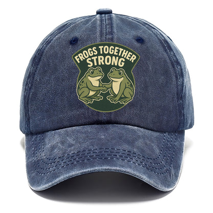 Frogs Together Strong 3 - Classic Cap - Twilight Navy(Blue)