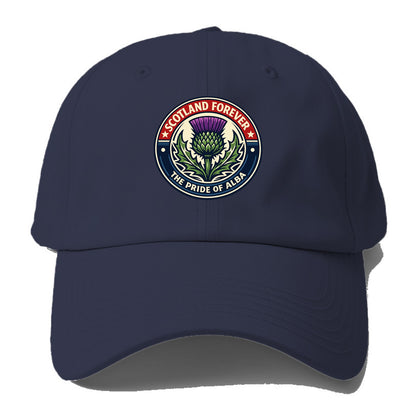 Highland Heritage Emblem - Baseball Cap - Twilight Navy(Blue)