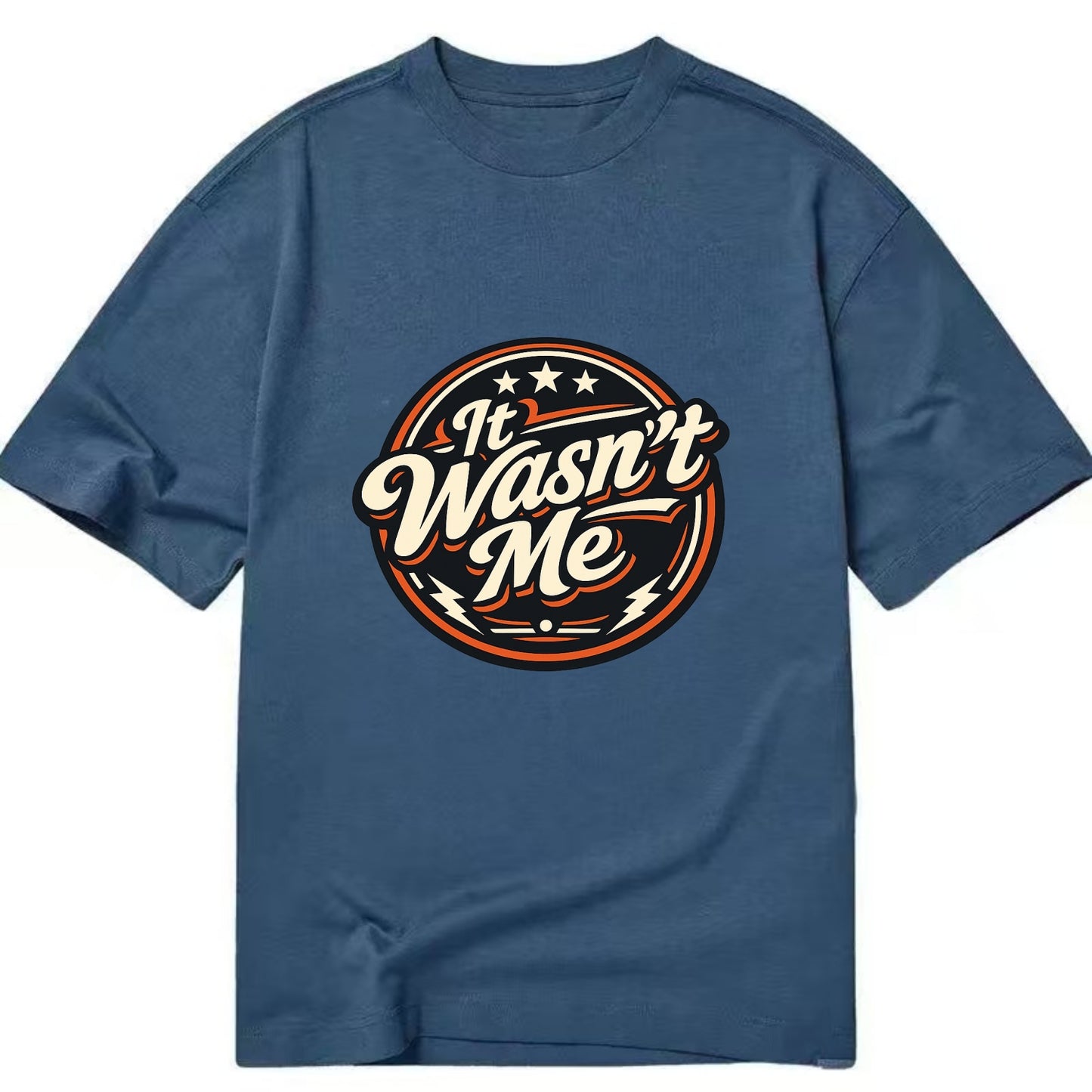 Unapologetic Rebel Emblem - Classic T-shirt - Twilight Navy(Blue)