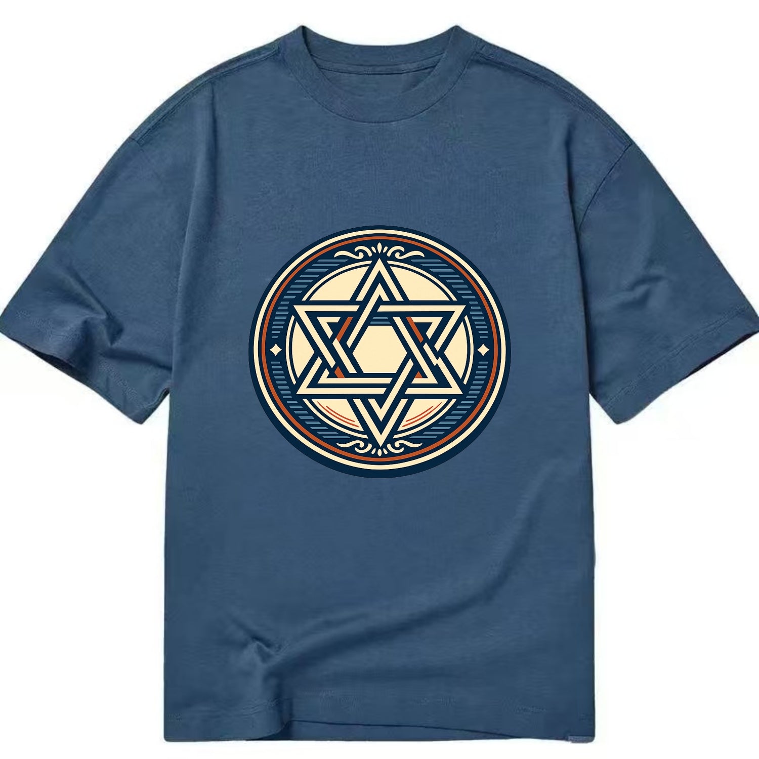 Celestial Unity Emblem - Classic T-shirt - Twilight Navy(Blue)