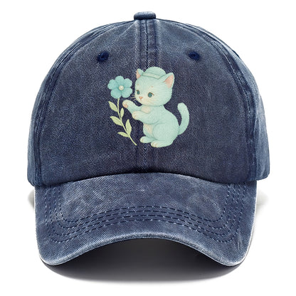 Aqua Kitten - Classic Cap - Twilight Navy(Blue)