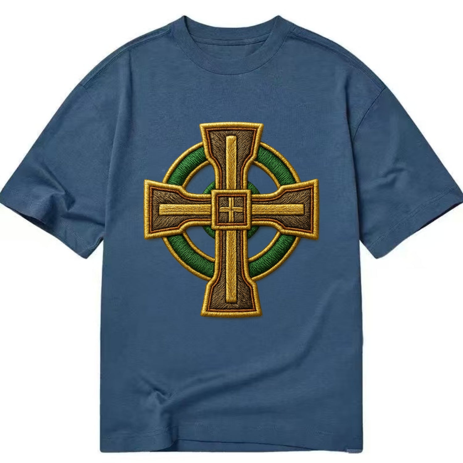 Durrow Cross - Classic T-shirt - Twilight Navy(Blue)