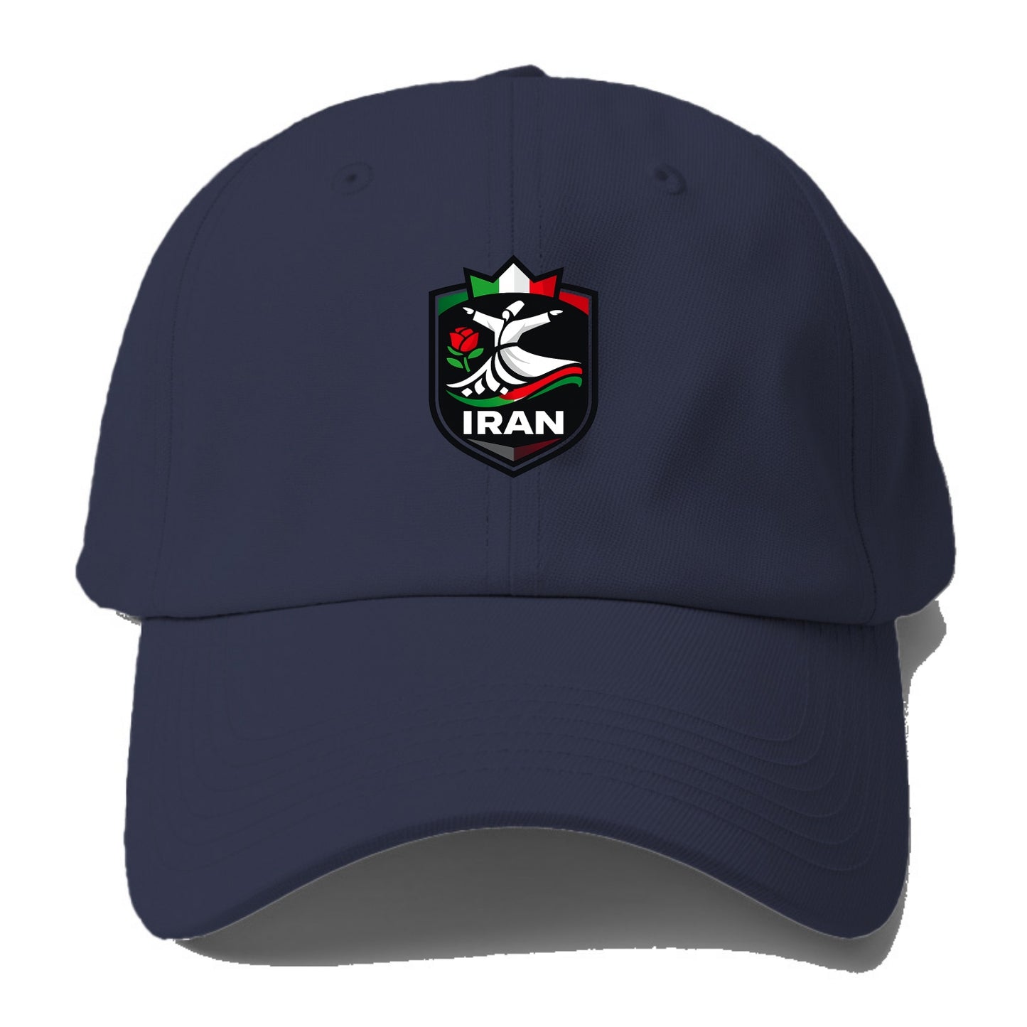 Iran Rumi Poetry Badge - Baseball Cap - Twilight Navy(Blue)