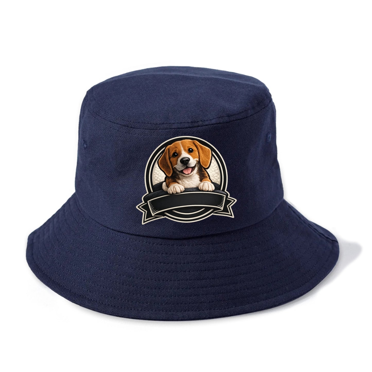 Paws Up Beagle - Bucket Hat - Twilight Navy(Blue)