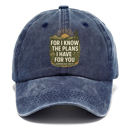 Jeremiah 29:11 Sunrise - Classic Cap - Twilight Navy(Blue)