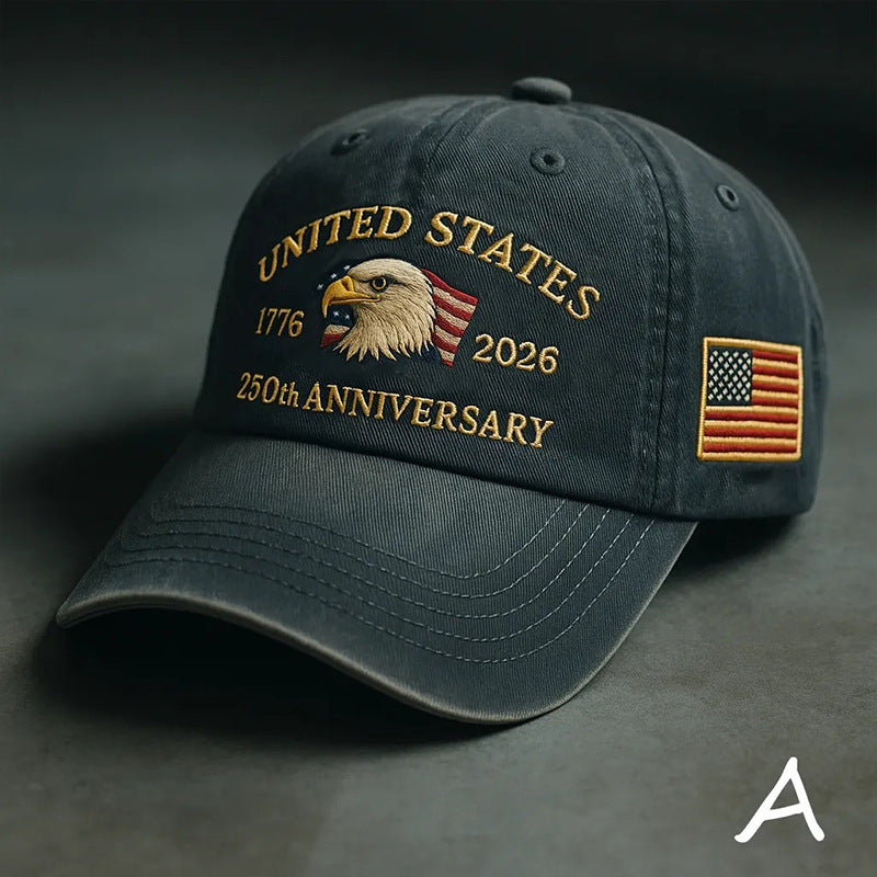 USA 250th Anniversary 3D Logo Baseball Cap