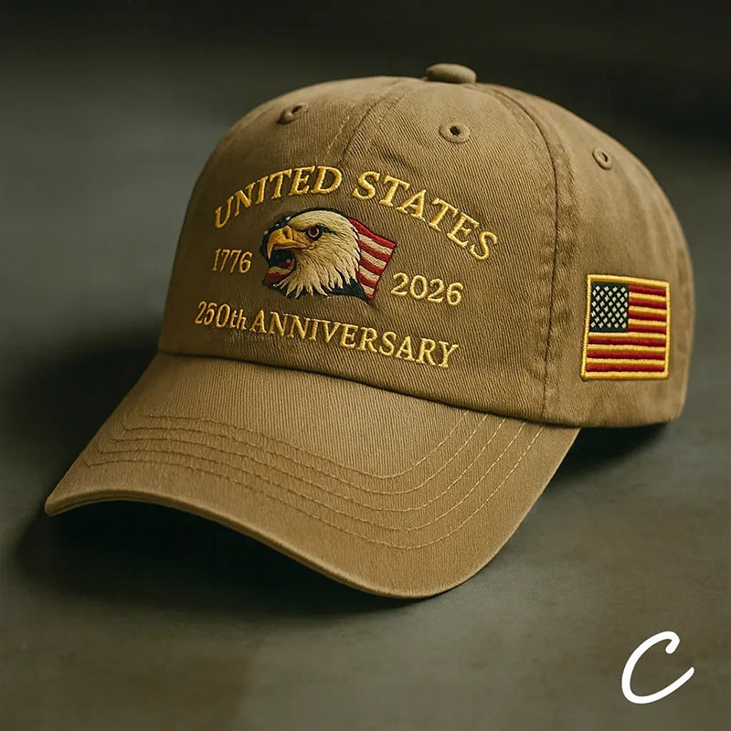USA 250th Anniversary 3D Logo Baseball Cap