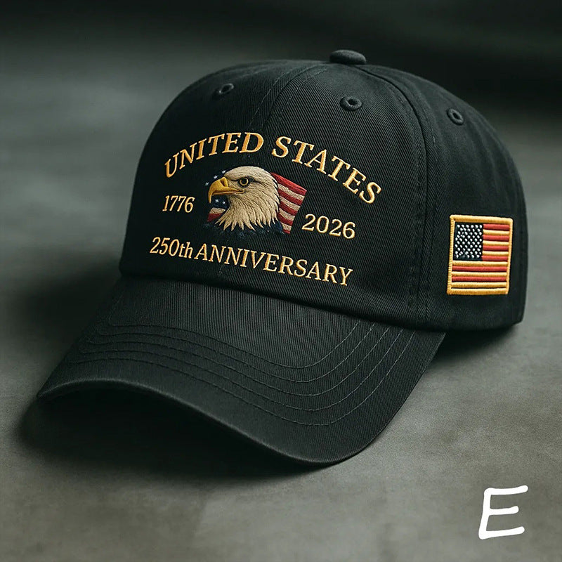 USA 250th Anniversary 3D Logo Baseball Cap