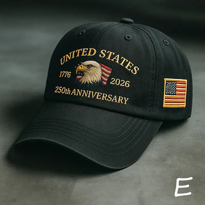 USA 250th Anniversary 3D Logo Baseball Cap