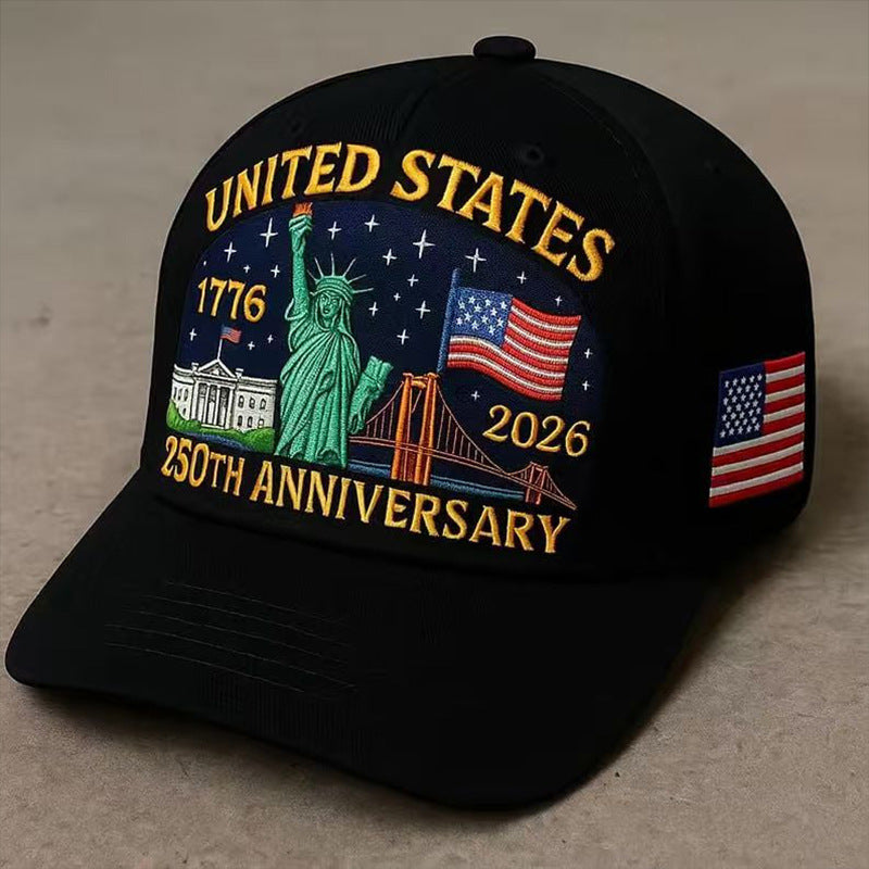 USA 250th Anniversary 3D Logo Baseball Cap