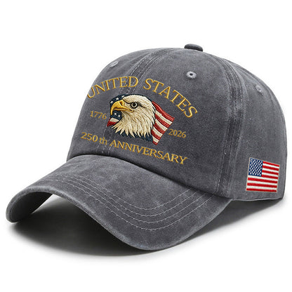 USA 250th Anniversary 3D Logo Baseball Cap