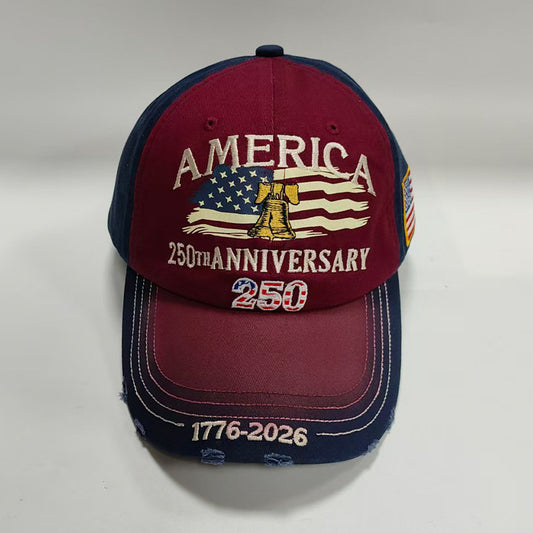 US 250th Anniversary Patriotic Baseball Cap