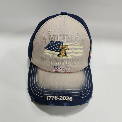 US 250th Anniversary Patriotic Baseball Cap