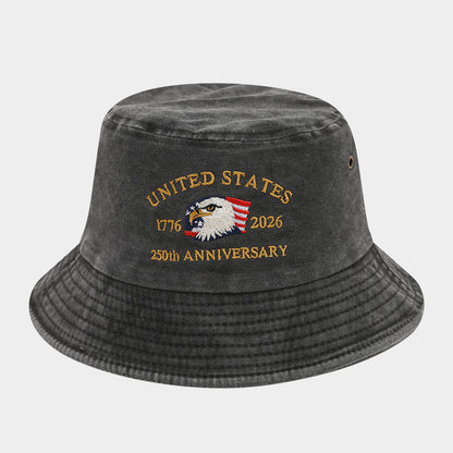 USMC 250th Anniversary Washed Cotton Fisherman Hat