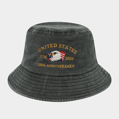 USMC 250th Anniversary Washed Cotton Fisherman Hat
