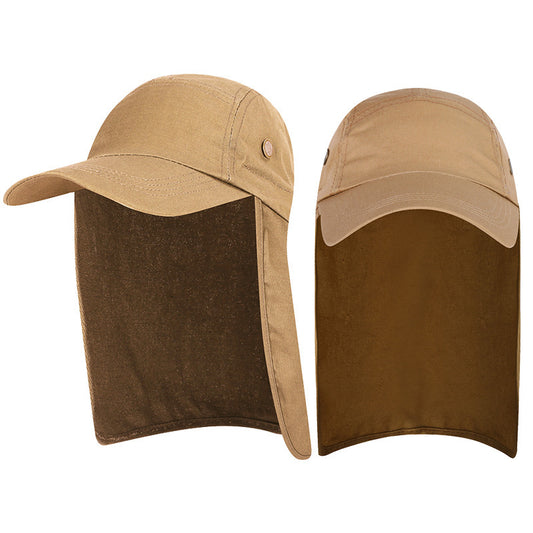 Unisex Duckbill Sun Hat for Spring/Summer Outdoor Activities - Stylish UV Protection Cap for Fishing, Hiking, and Baseball