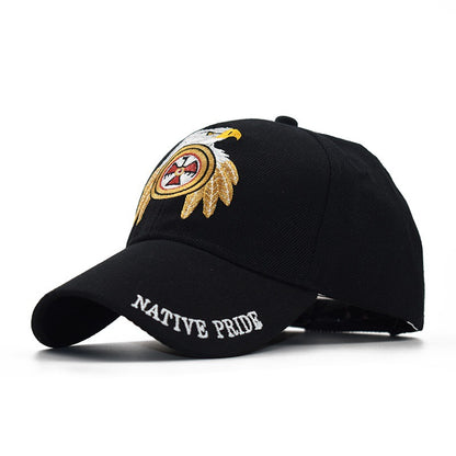 USA Eagle Camo Baseball Cap: Patriotic Pride