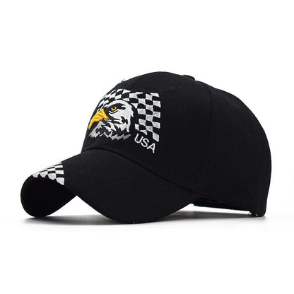 USA Eagle Camo Baseball Cap: Patriotic Pride