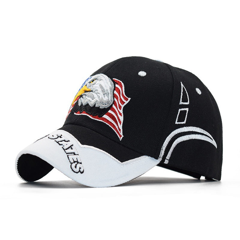 USA Eagle Camo Baseball Cap: Patriotic Pride