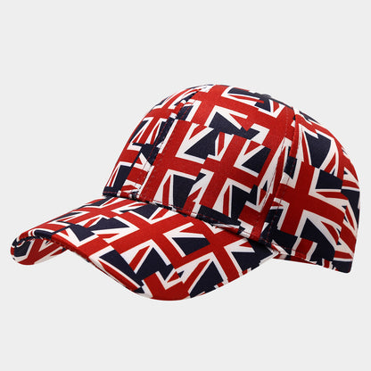 Union Jack Digital Print Baseball Cap - Unisex Sun Hat