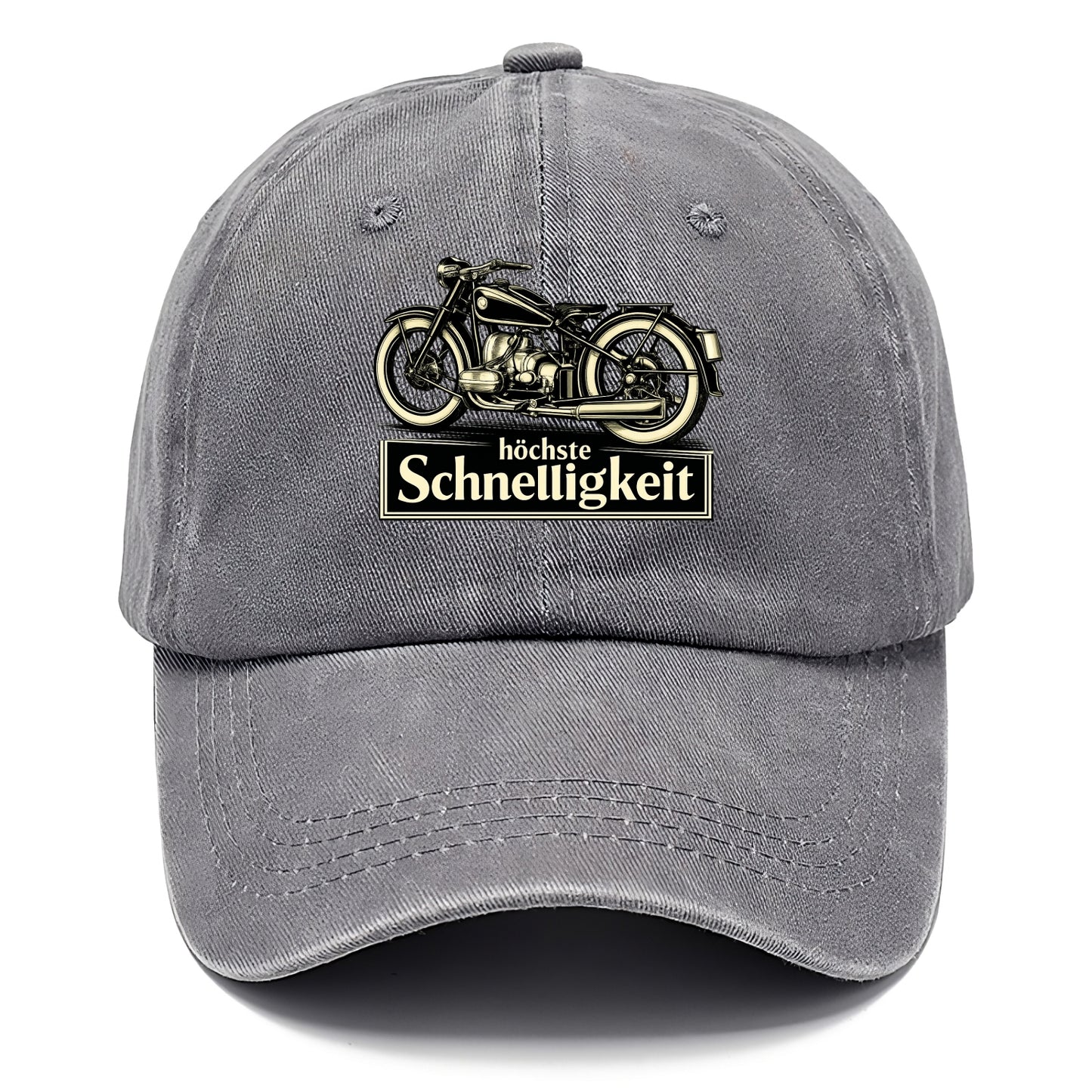 German Speed Motorcycle - Classic Cap - Urban Haze(Grey)
