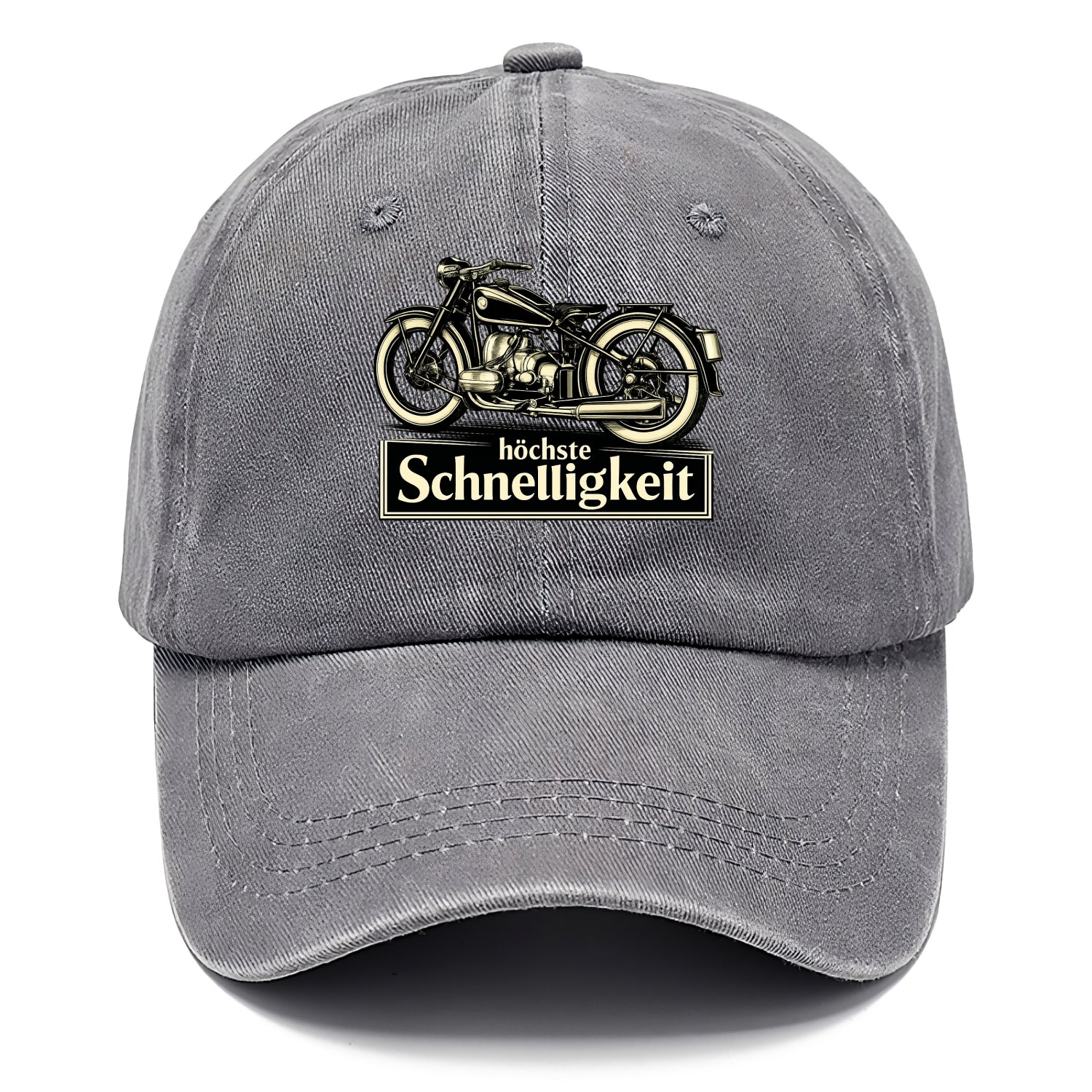 German Speed Motorcycle - Classic Cap - Urban Haze(Grey)