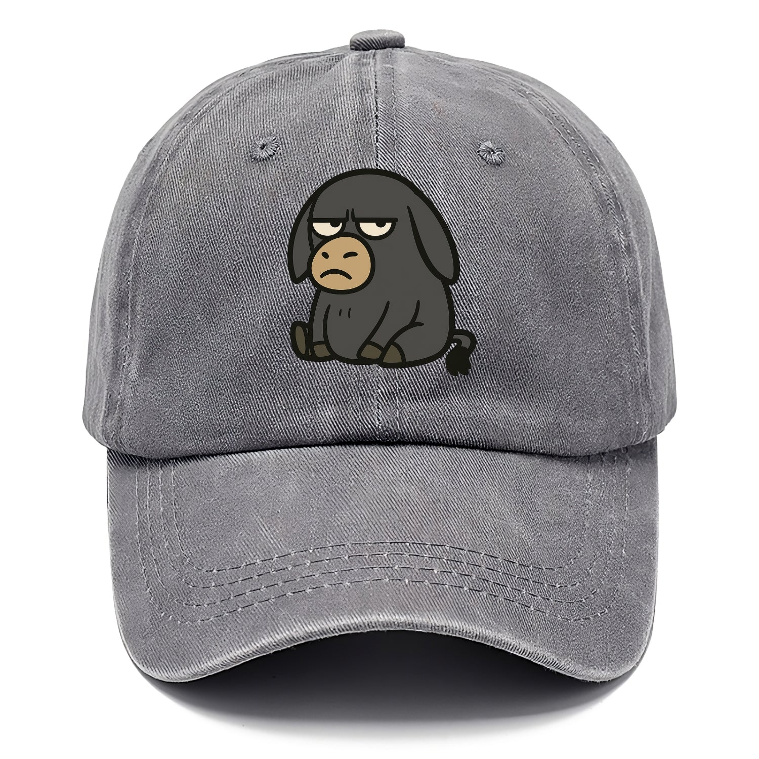 The Donky Judging Silently - Classic Cap - Urban Haze(Grey)