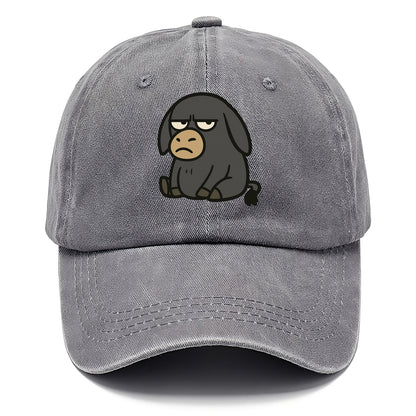 The Donky Judging Silently - Classic Cap - Urban Haze(Grey)
