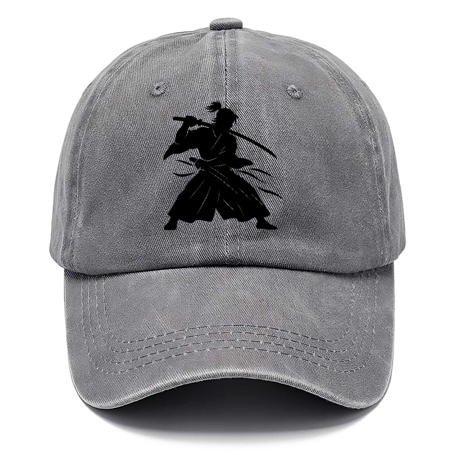 Japanese samurai sword draw - Classic Cap - Urban Haze(Grey)