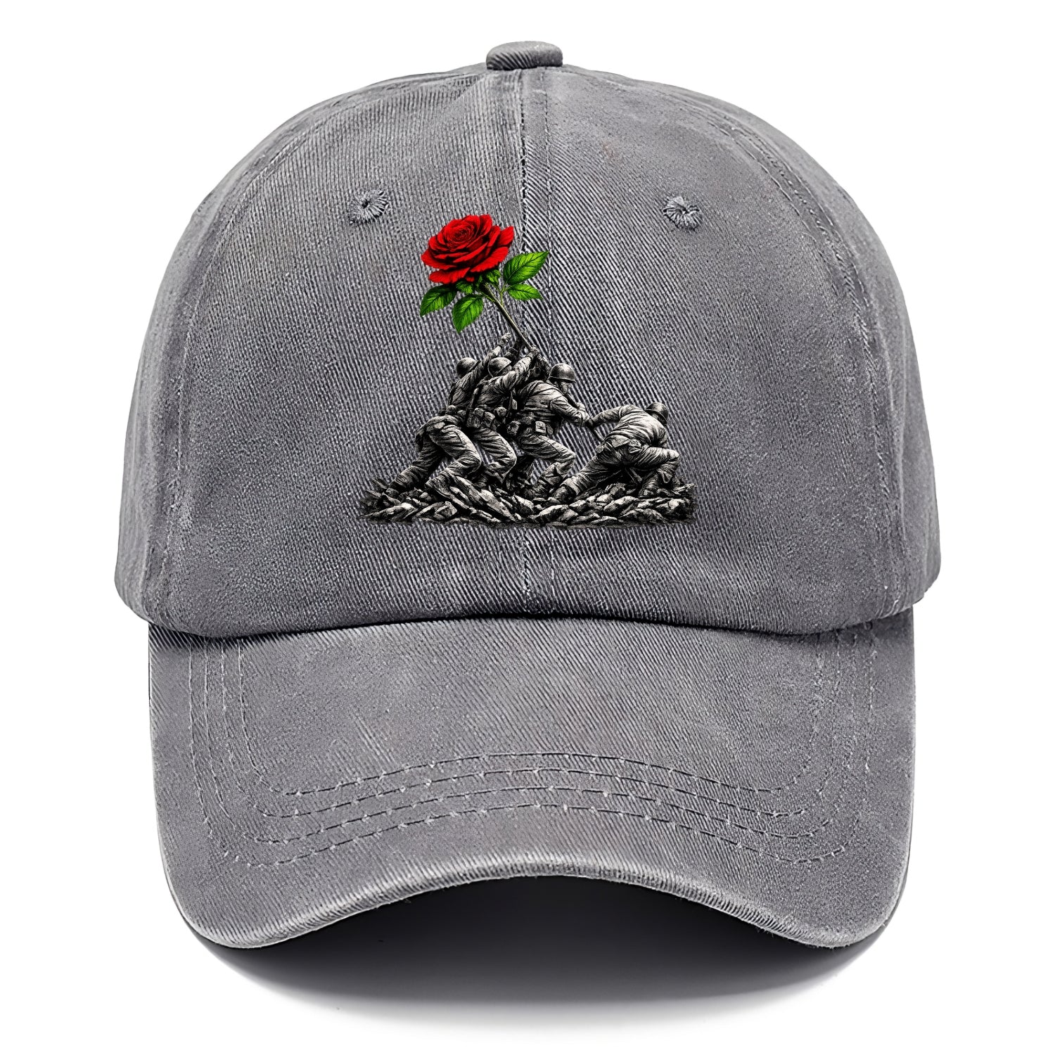 Iwo Jima Rose - Classic Cap - Urban Haze(Grey)