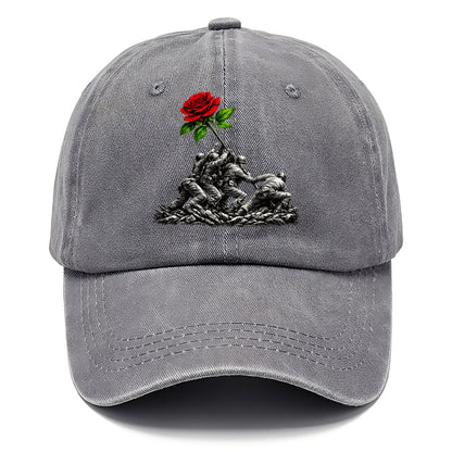 Iwo Jima Rose - Classic Cap - Urban Haze(Grey)