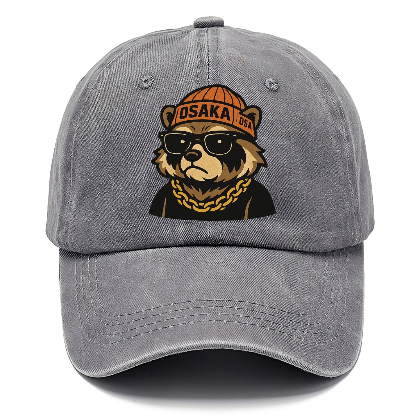 Osaka Tanuki - Classic Cap - Urban Haze(Grey)