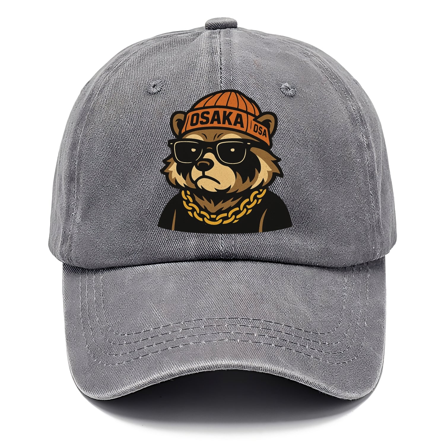 Osaka Tanuki - Classic Cap - Urban Haze(Grey)