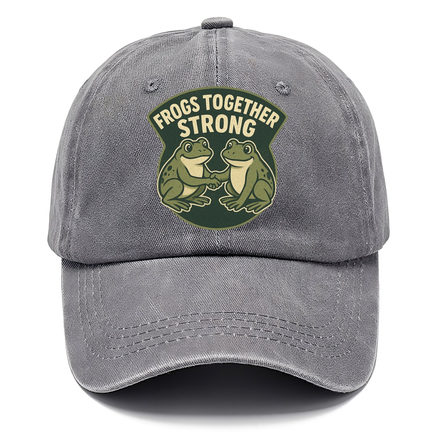Frogs Together Strong 3 - Classic Cap - Urban Haze(Grey)
