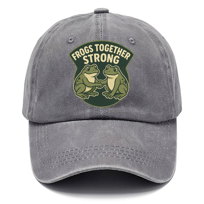 Frogs Together Strong 3 - Classic Cap - Urban Haze(Grey)